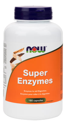 Super Enzymes 180 caps NOW